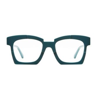 Kuboraum Mask K5 Bold Sculpted Squared Teal Green Kuboraum Eyewear