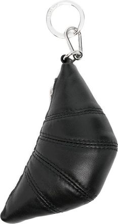 Christophe Lemaire Portachiavi Mini Croissant - Nero