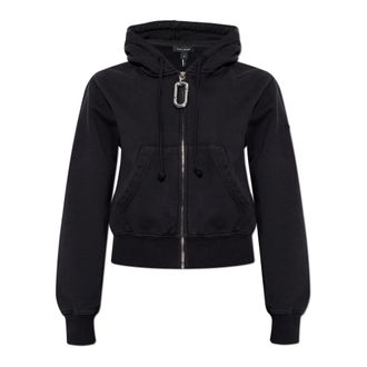 Marc Jacobs Zip-throughs, female, Black, Size: XS The Hoodie