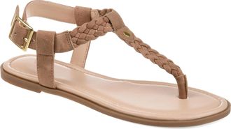 Journee Collection Women & apos;s Genevive Flat Sandals