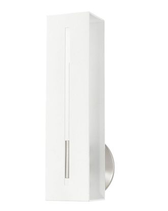 Livex Lighting Soma White Sconce