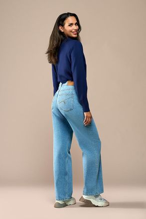Mart Visser Lienna Broek Denim Blauw
