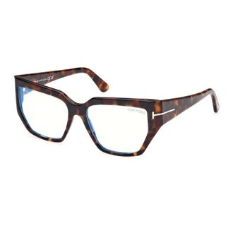 Tom Ford FT5951-B001 Blue Light Block Lenses Eyeglasses - Brown