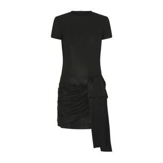 Pinko Womens Kleedjes Clothing Aw 25 - Dames - Korte kleedjes - Zwart - M - Wol - Kleedjes