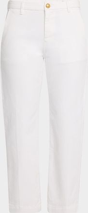 Kobi Halperin Hope Straight-Leg Stretch Cotton Pants