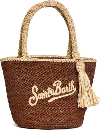 MC2 Saint Barth Handbags, female, Brown, Size: ONE SIZE Semi-structured Handbag