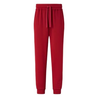 Ferrari Sweatpants, male, Red, Size: M Drawstring Tracksuit Bottoms