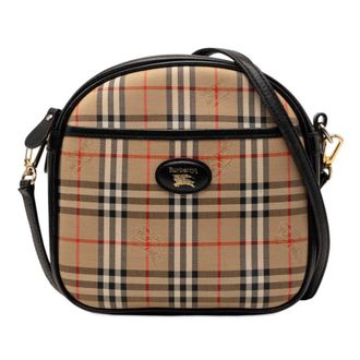 Burberry Pre-owned Burberry Haymarket Check Canvas Crossbody Ladies 4UXHFX8HA9Z5DQ9F