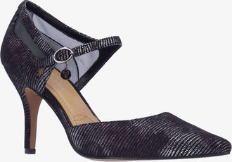 J. Rene&eacute; Womens Siona Mesh Pump Heels In Black