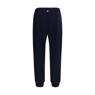 Thom Browne Loopback Cotton Joggers - Multicolor