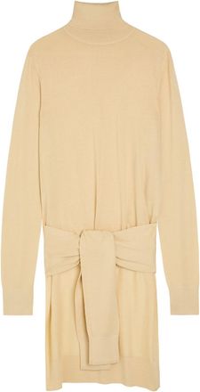 Toteme Double-sleeve Wool and Silk-blend top - Cream - S (UK8-10 / S)