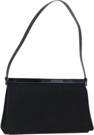 Gucci Pre-owned Shoulder Bags, female, Black, Size: ONE SIZE Pre-owned Vintage Shoulder Bag