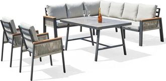 LLR Collection Premium Outdoor Dining-Loungeset Catania