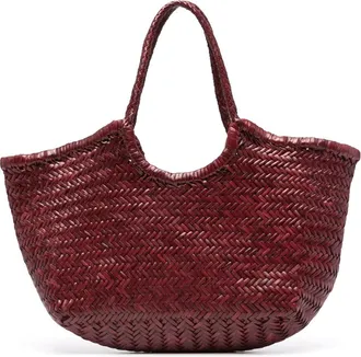 Dragon Diffusion Large Nantucket Leather Tote Bag