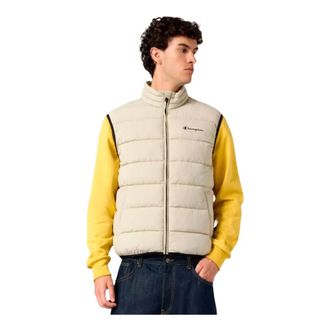 Champion Chaleco Acolchado - Jackets - Hombre - Beige - S
