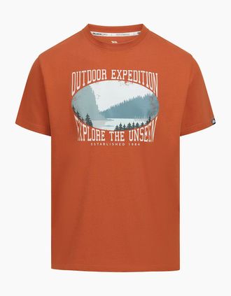 Trespass Mens Trespass Mens Gallon Casual T-Shirt - Orange - Size: 44