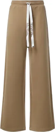 Max Mara Broeken, Dames, Bruin, S, Wide Broeken