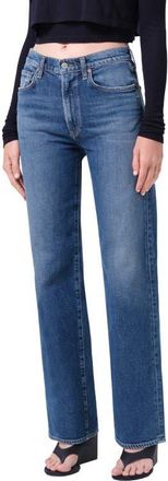 A Gold E Harper Relaxed Straight Leg Jeans in River at Nordstrom, Size 26