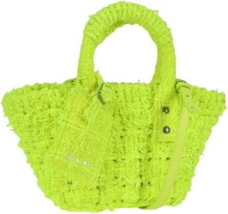Balenciaga Pre-owned Wool balenciaga-bags - Dames - Vintage Shopper - Geel - ONE Size - Wol - Vintage