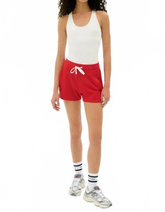SPLITS59 Reena Sweatshort In Red