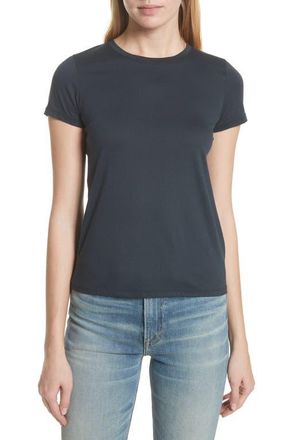 Vince Essential Crewneck Top in Coastal at Nordstrom, Size X-Small