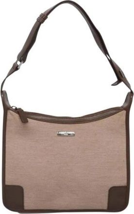 Gucci Pre-owned Canvas gucci-bags - Dames - Vintage Schoudertas - Beige - ONE Size - Leer - Vintage