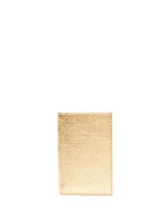 Comme Des Gar&ccedil;ons Portafoglio con logo - Oro
