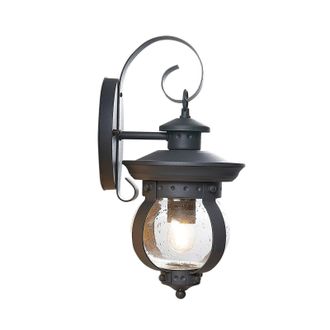 Lindby Lindby - L&aacute;mpara De Pared Exterior farley En Negro Metal