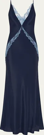 Sir. Elsie Lace V-Neck Gown