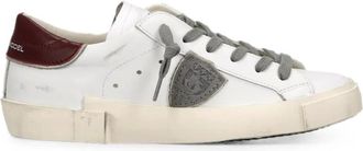 Philippe Model PRSX Low Leather Sneakers