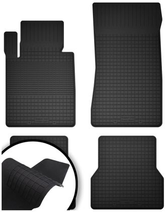 OEM Alfombrillas De Goma Para: Jaguar Xf I 2wd X250 Sed&aacute;n Y Familiar (2007-2015)