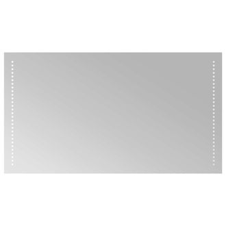 vidaXL Espejo De Ba&ntilde;o Led Transparente 90 X 50 Cm Vidrio Templado Vidaxl