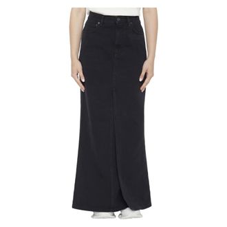 Balenciaga Dames, Rokken, Zwart, Maat: 2XS Katoen