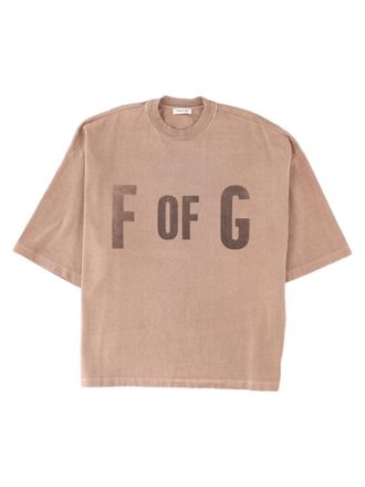 Fear of God Boxy Short-Sleeve Graphic Cotton T-Shirt