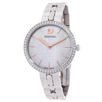 Swarovski Cosmopolitan Quartz Crystal Silver Dial Ladies Watch 5517807