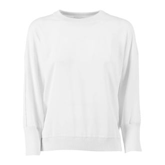 PESERICO Peserico, Round-neck Knitwear, female, White, Size: 2XL Maglia