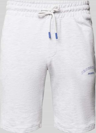 Jack & Jones Jack & Jones Shorts mit Logo-Print Modell GORDON in Offwhite, Gr&ouml;&szlig;e XXL