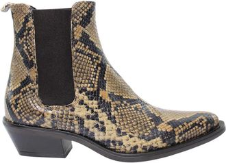 Carmens Kelly Beat - Dames - Cowboylaarzen - Bruin - 39 EU - Leer - Schoenen