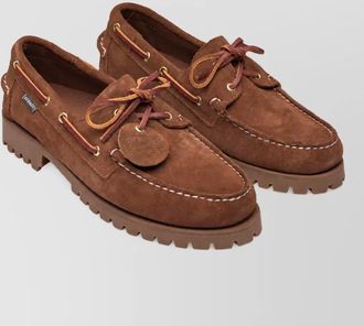 Sebago suede leather boat shoes