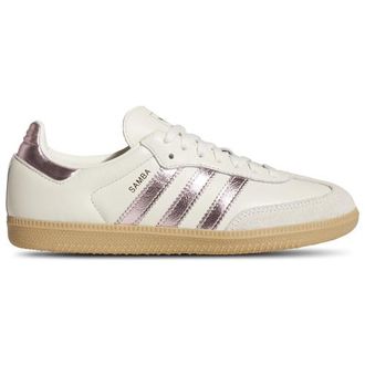 adidas Womens adidas Originals Samba - Soccer Shoes - Off White / Tropic Bloom / Gum Size 10.0