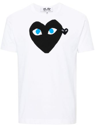 Comme Des Gar&ccedil;ons White Crew Neck T-Shirt