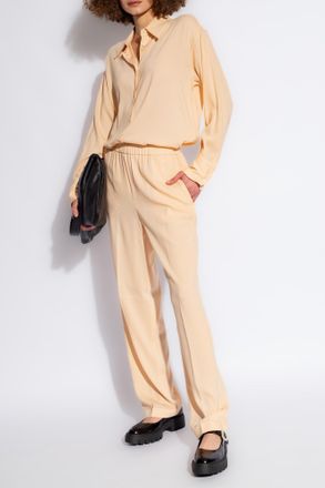 Fabiana Filippi Relaxed-fitting Trousers, Womens, Beige