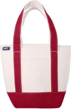 Lands End Small Insulated Tote Bag with Zip Closure, Travel Cooler Bag for the Pool, Park, and Day Trips in Cranberry at Nordstrom