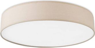 Leds - C4 Bol - Luz De Techo Empotrada Led Peque&ntilde;a Tela Beige - Leds-c4