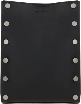 Jil Sander Borsa messenger Tangle - Nero