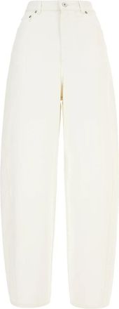 Givenchy Klassieke Denim Jeans voor dagelijks gebruik - Dames - Loose Fit Jeans - Beige - W28 - Denim - Jeans