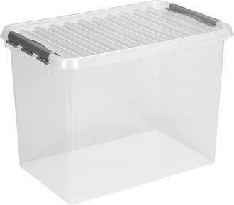 SUNWARE Aufbewahrungsbox Q-line 72,0 L - 60,0 X 40,0 X 42,0 Cm Transparent