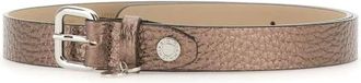 Gianni Chiarini Maxi-Grain Leather Belt - female - Gianni Chiarini - Belts - Brown - ONE SIZE - Accessories