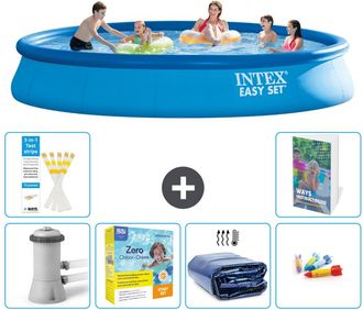 Intex Piscina Easy Set Redonda - 457x84 Cm - 7-piezas S181