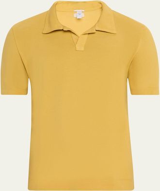 Massimo Alba Mens Aruba Cotton Polo Shirt
